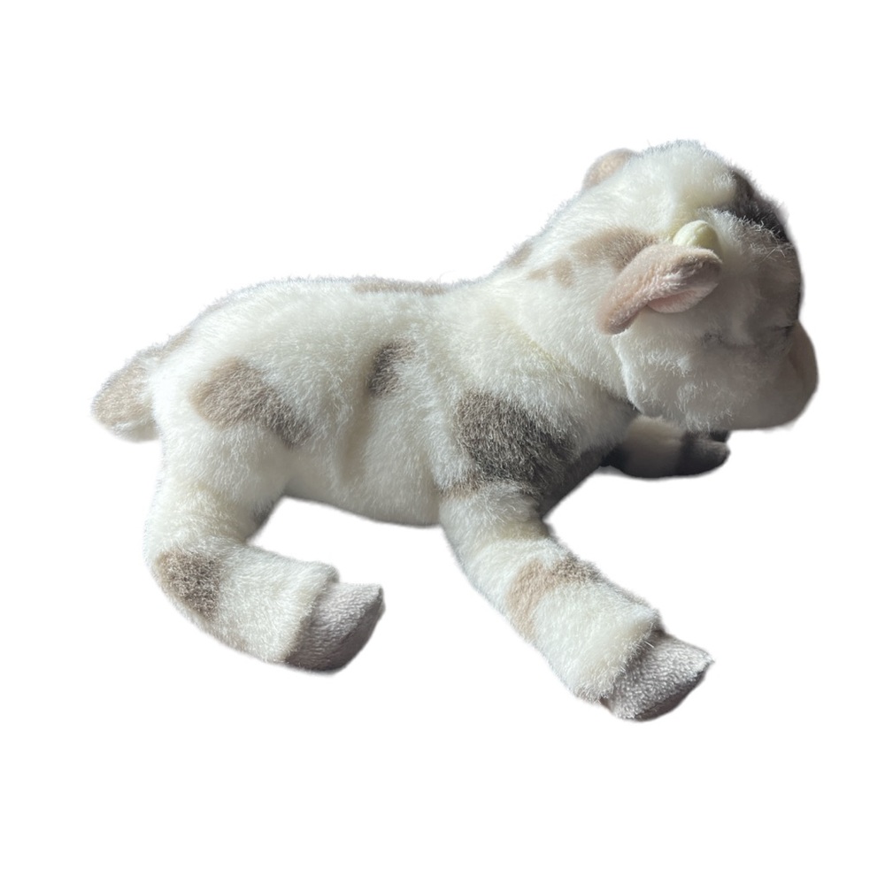Douglas Gisele Spotted Goat Plush Cuddle Toy 13" Stuffed Animal - Picture 3 of 4